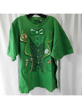 St. Paddy's Lucky Tee Shirt, Men’s XL Green